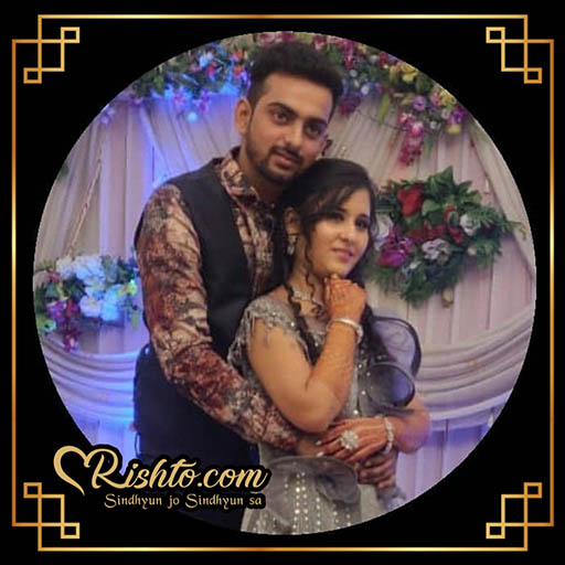 Pankaj Punjabi & Divya Vanwari married through Rishto.com